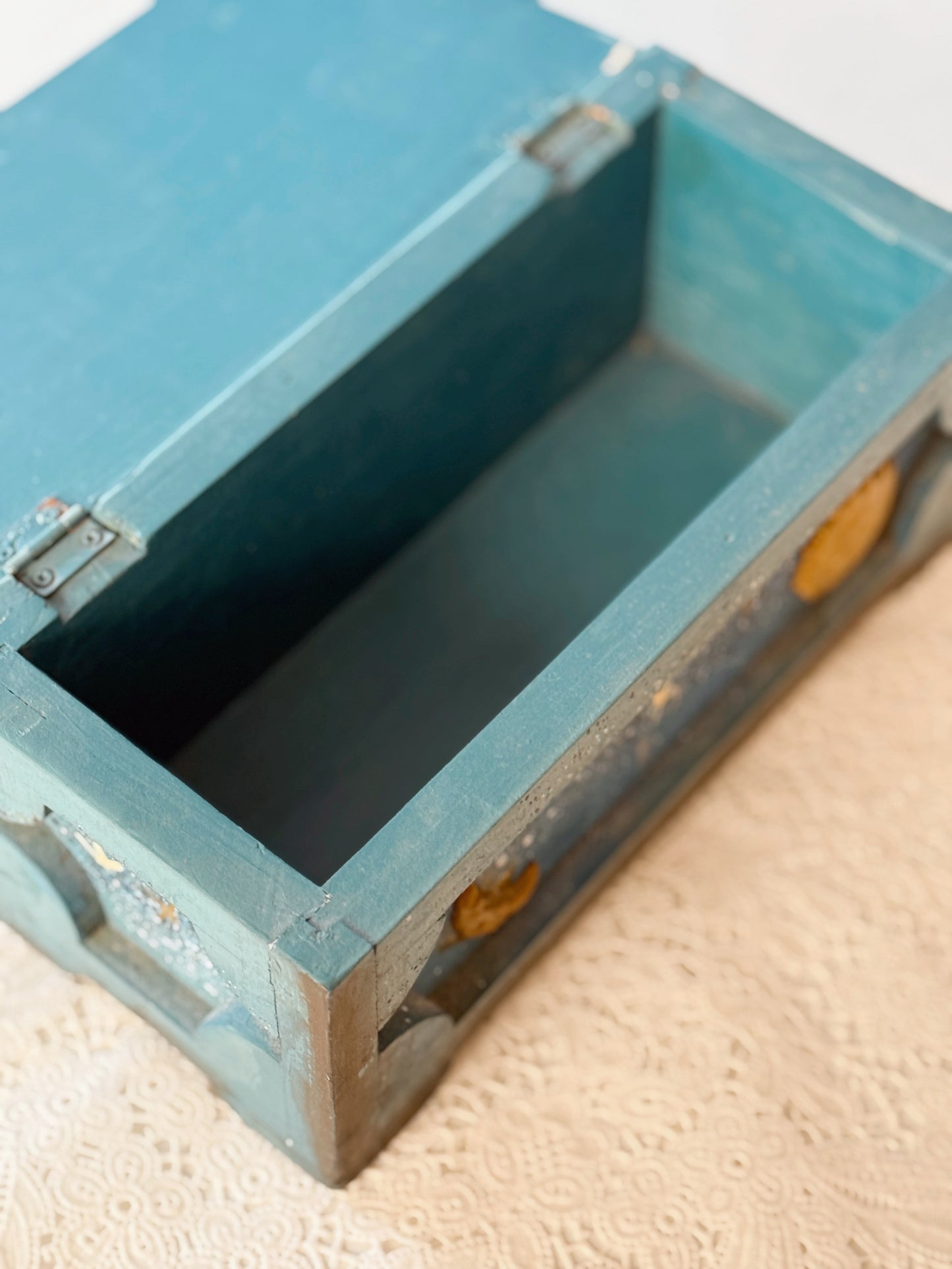 Vintage Celestial Whimsigoth Wooden Box