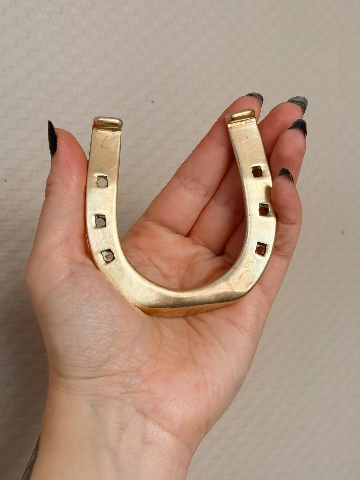 Vintage Brass Horseshoe
