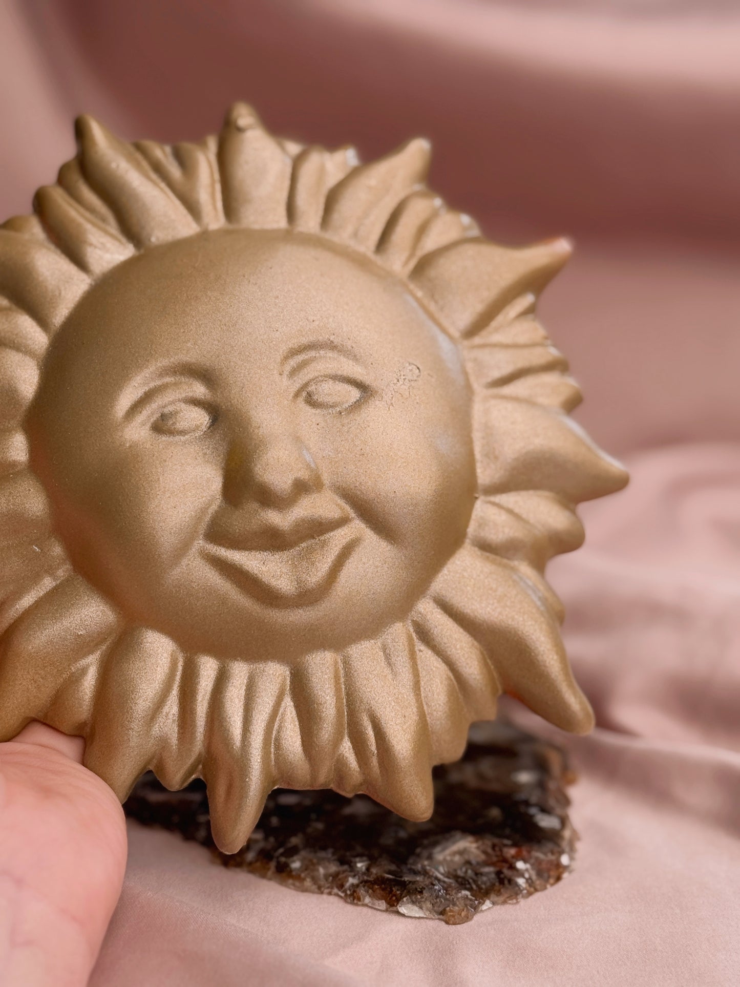 Vintage Sun Wall Plaque