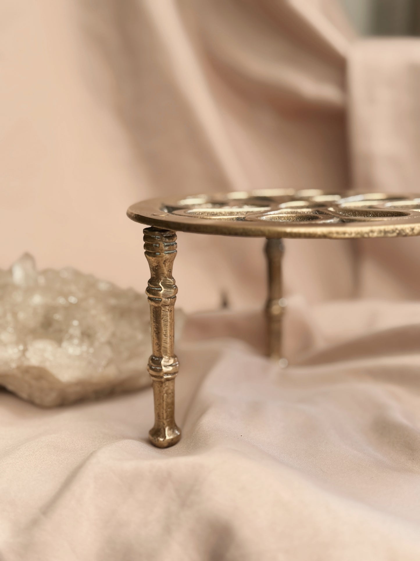Vintage Brass Trivet Stand