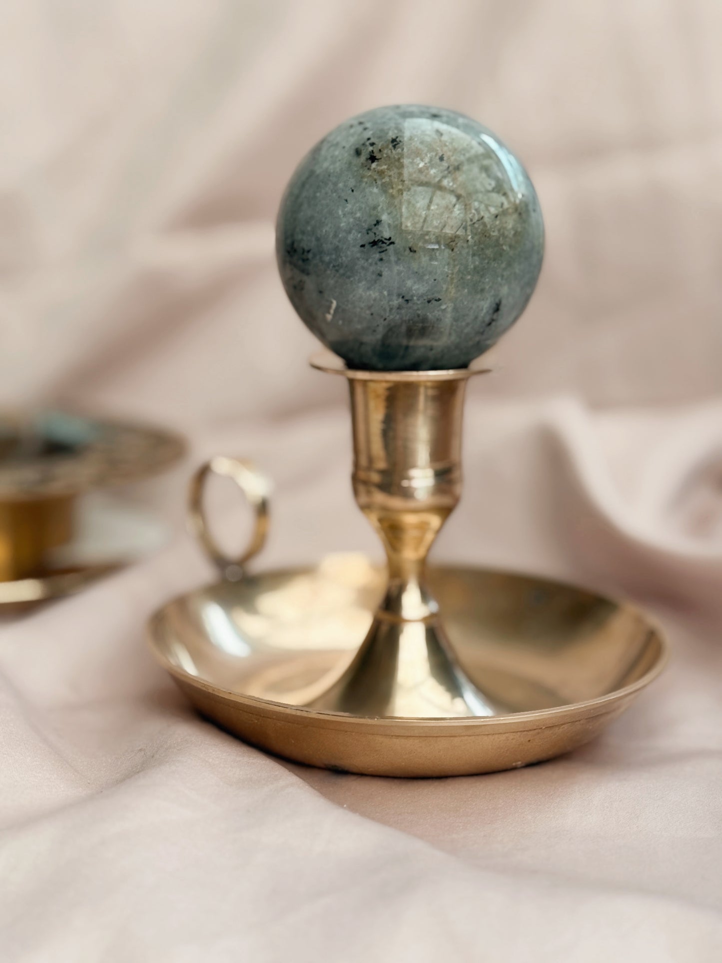 Vintage Brass Candlestick Holder