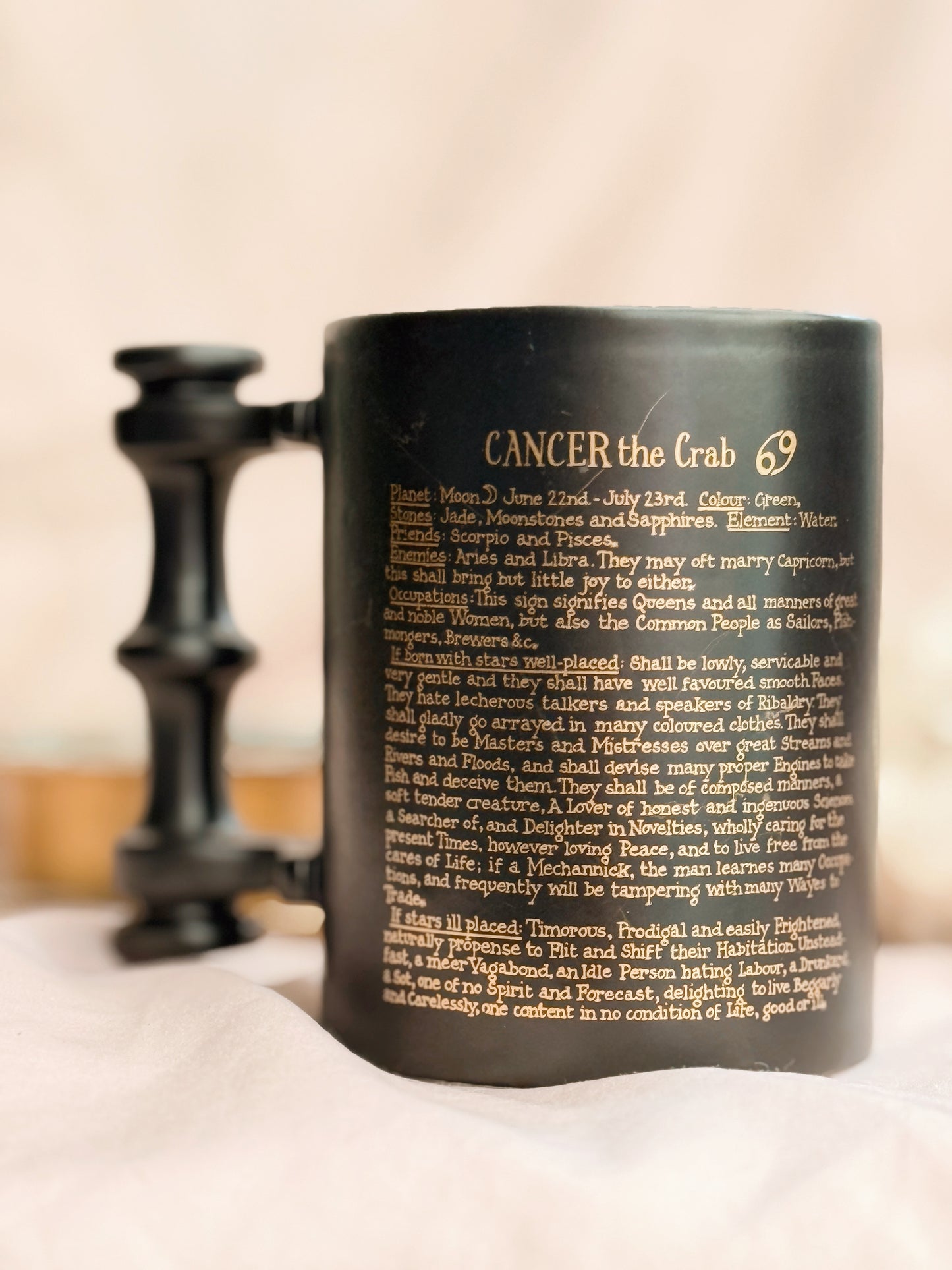 Vintage Portmeirion Cancer Mug