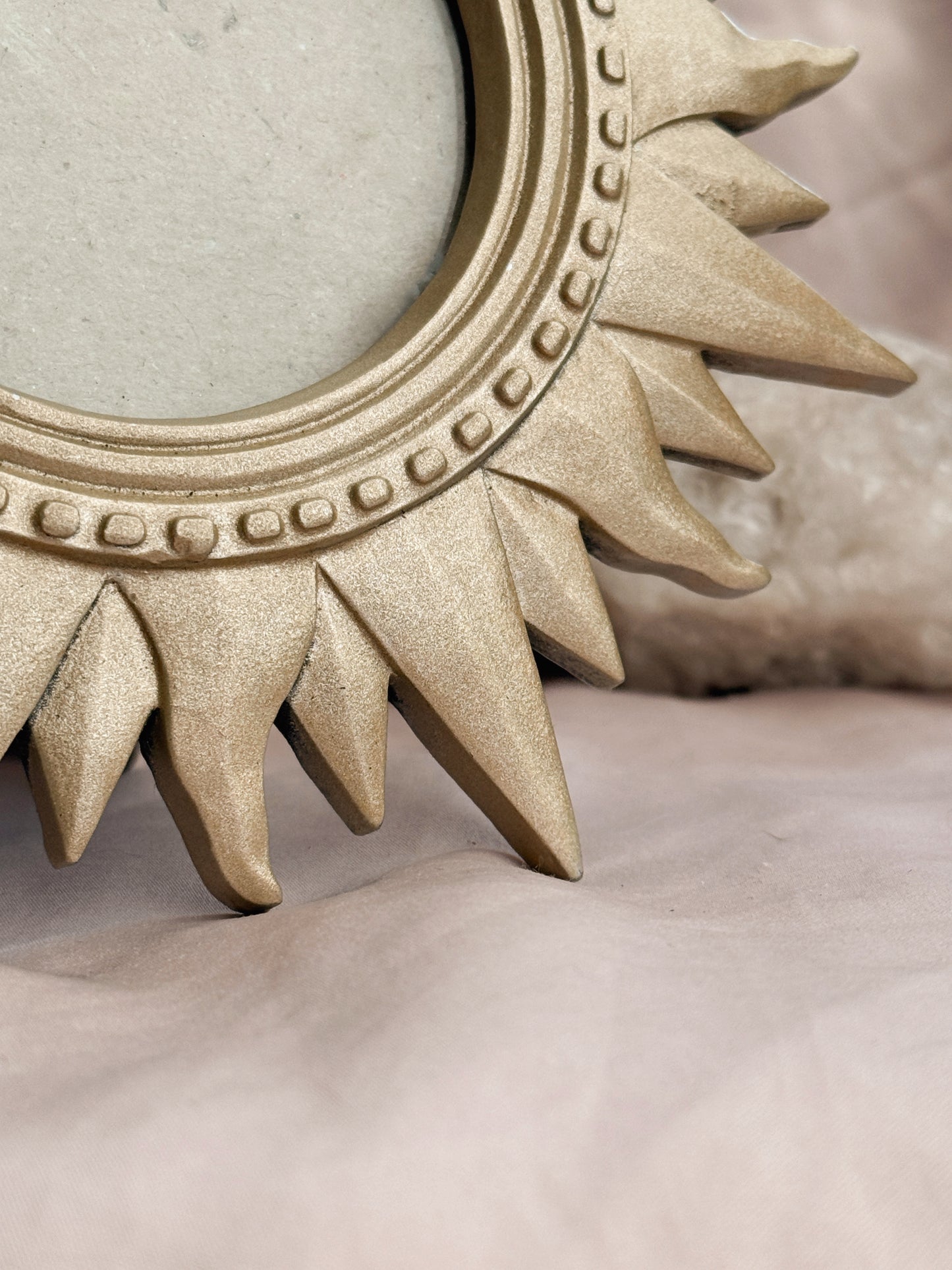 Vintage Gold Sun Frame