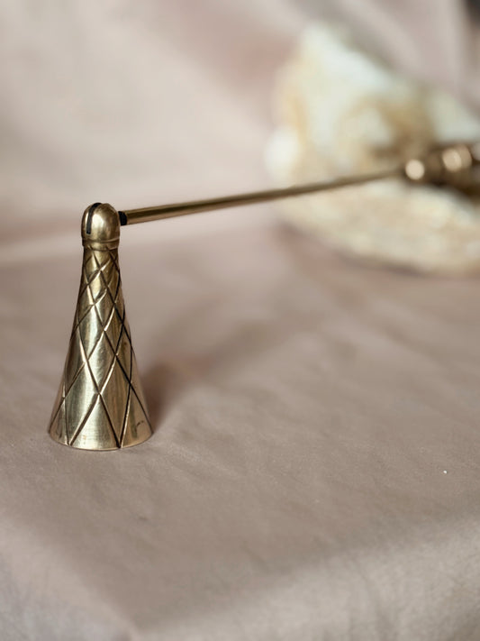 Vintage Brass Candle Snuffer