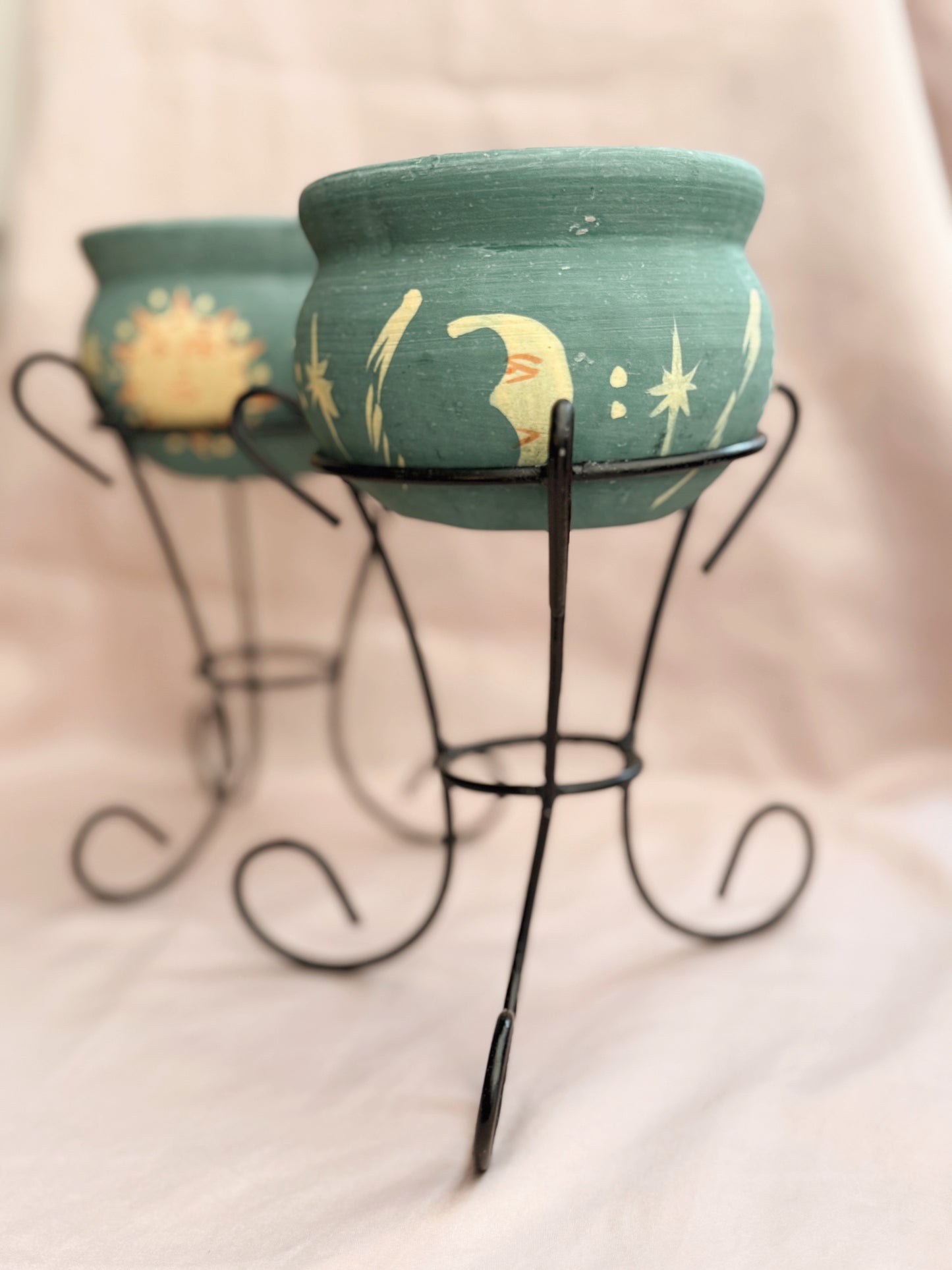 Vintage Celestial Pot Holders