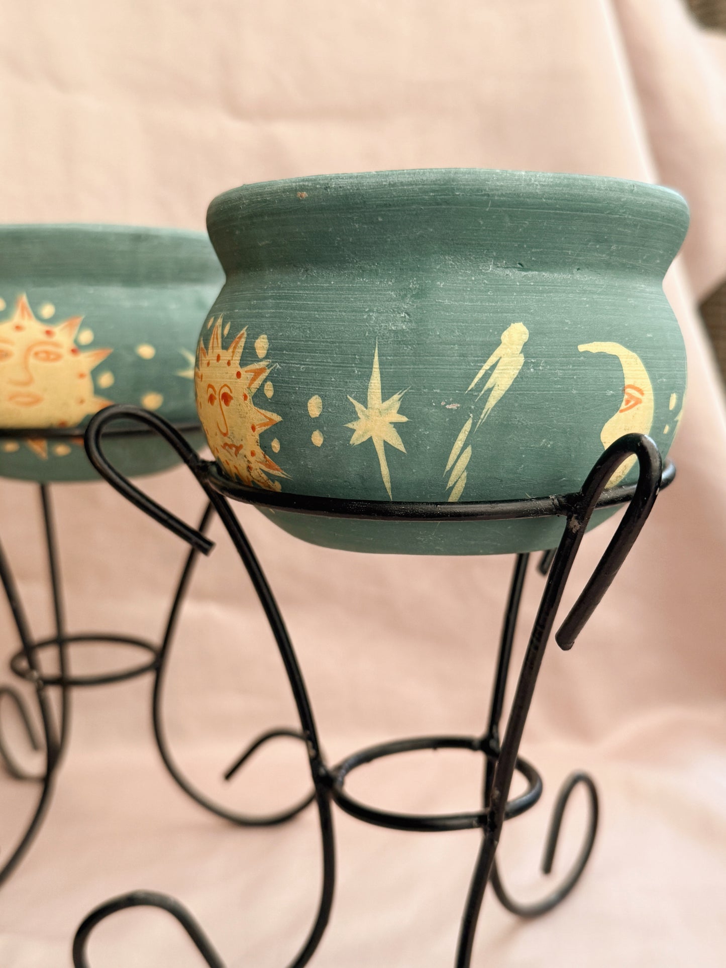 Vintage Celestial Pot Holders