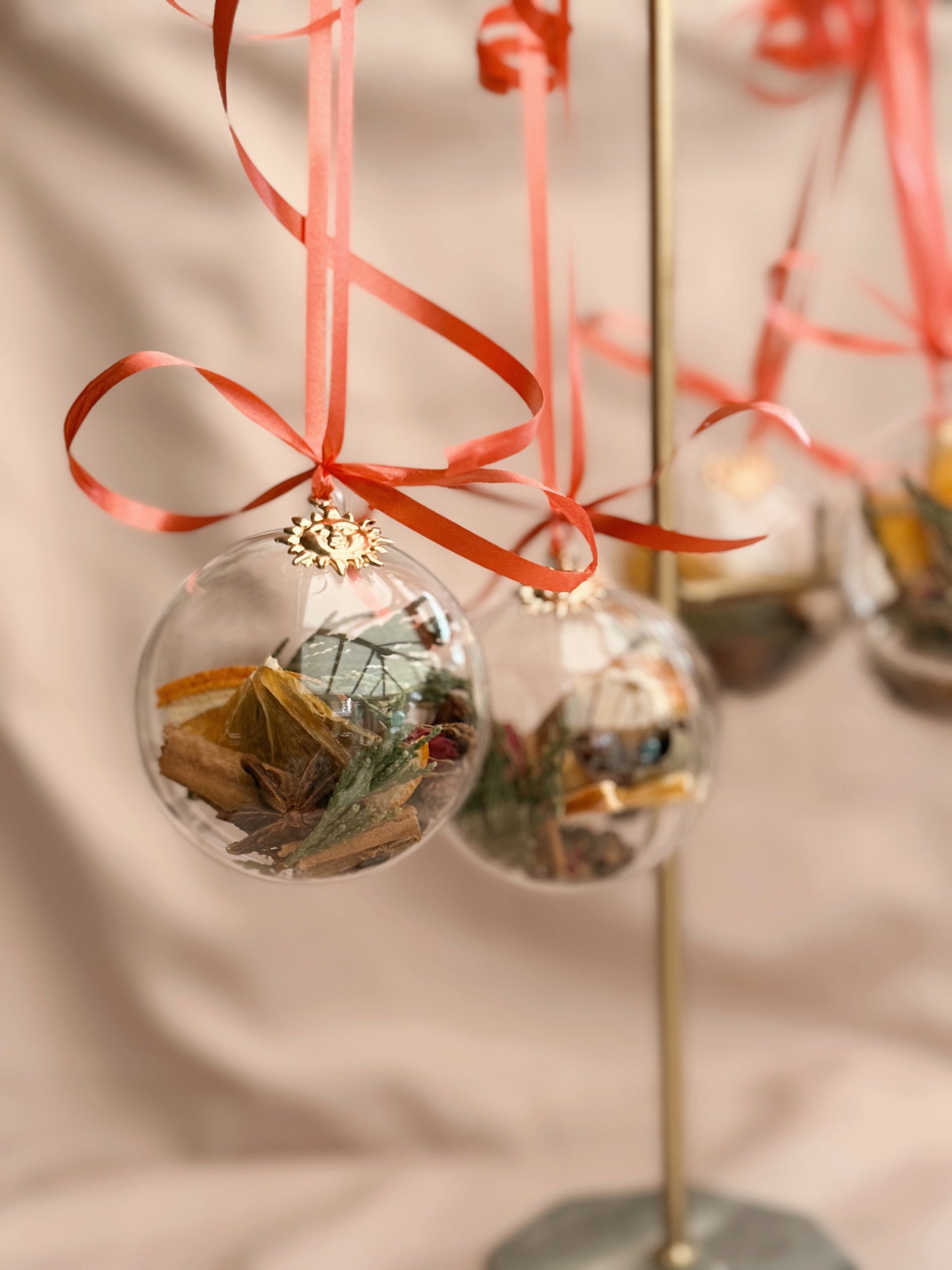 Yule Blessings Witch's Ball