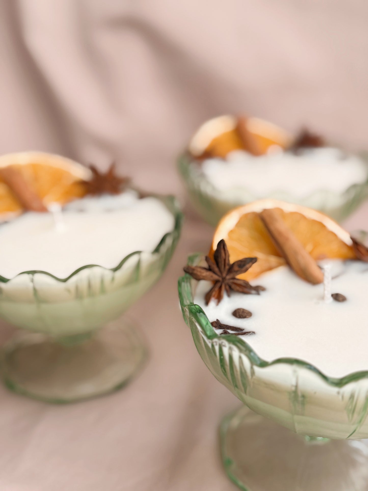 Yule Abundance Spell Candle