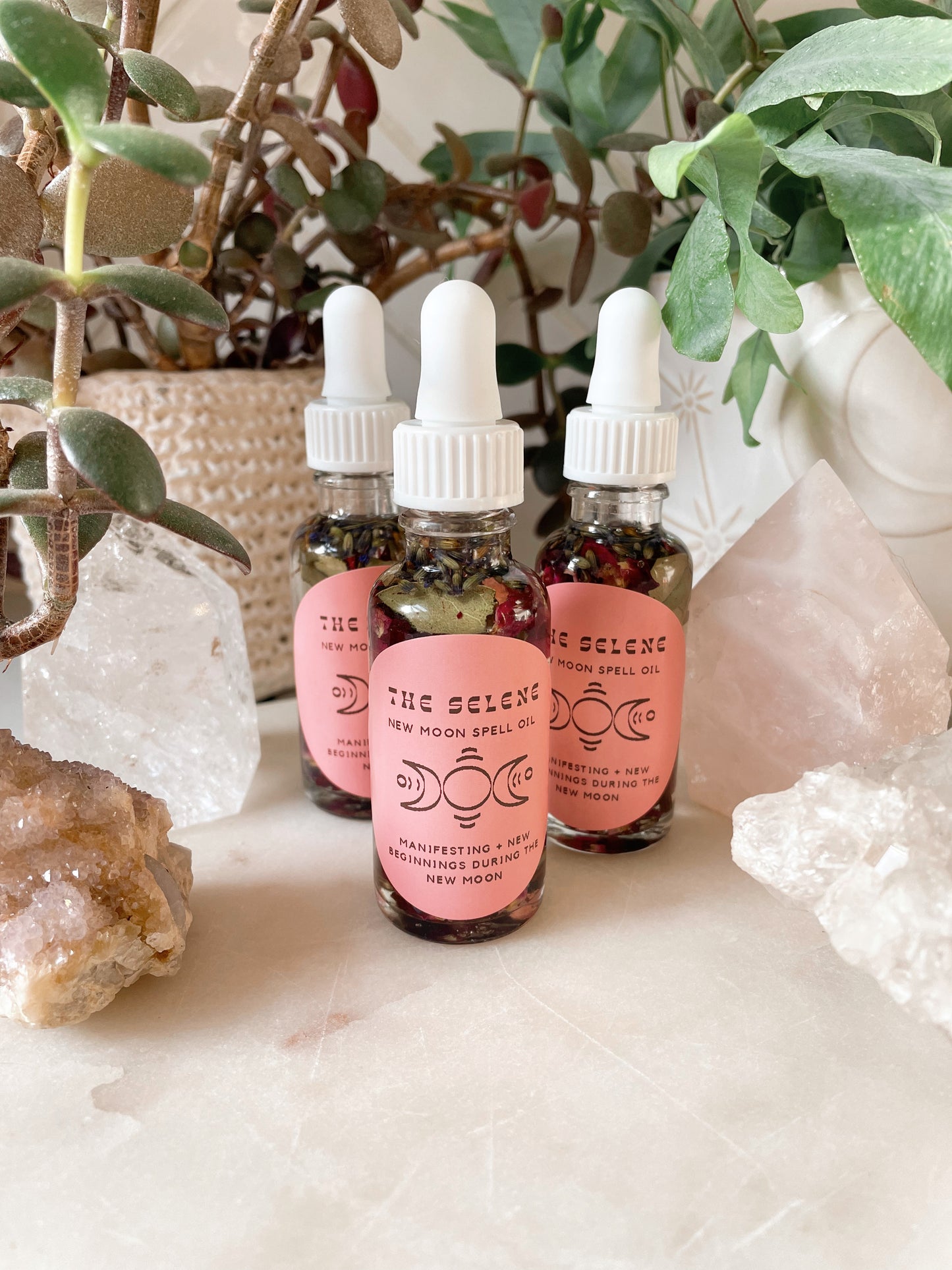 The Selene New Moon Ritual Spell Oil