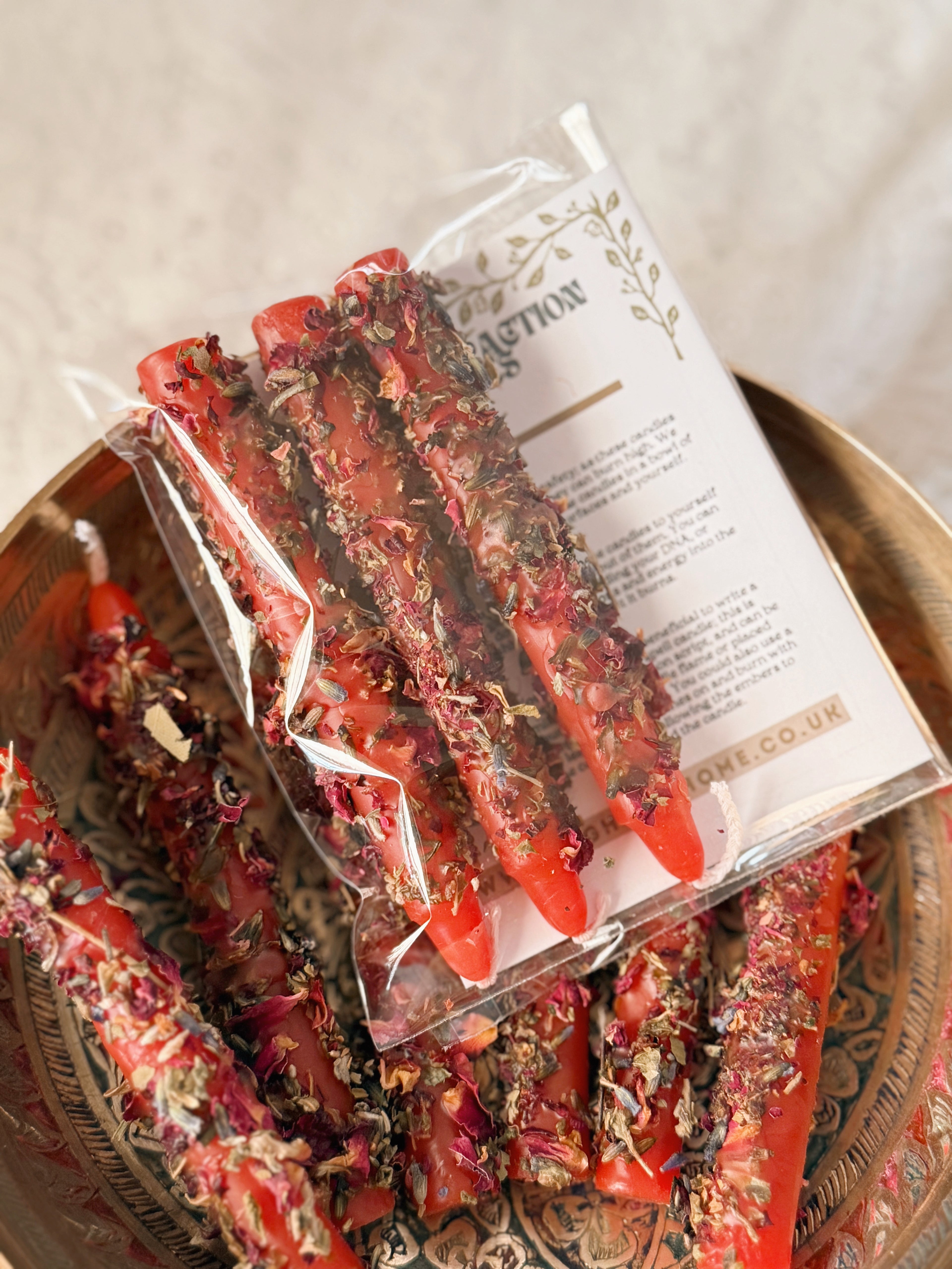 Love + Attraction Spell Candles