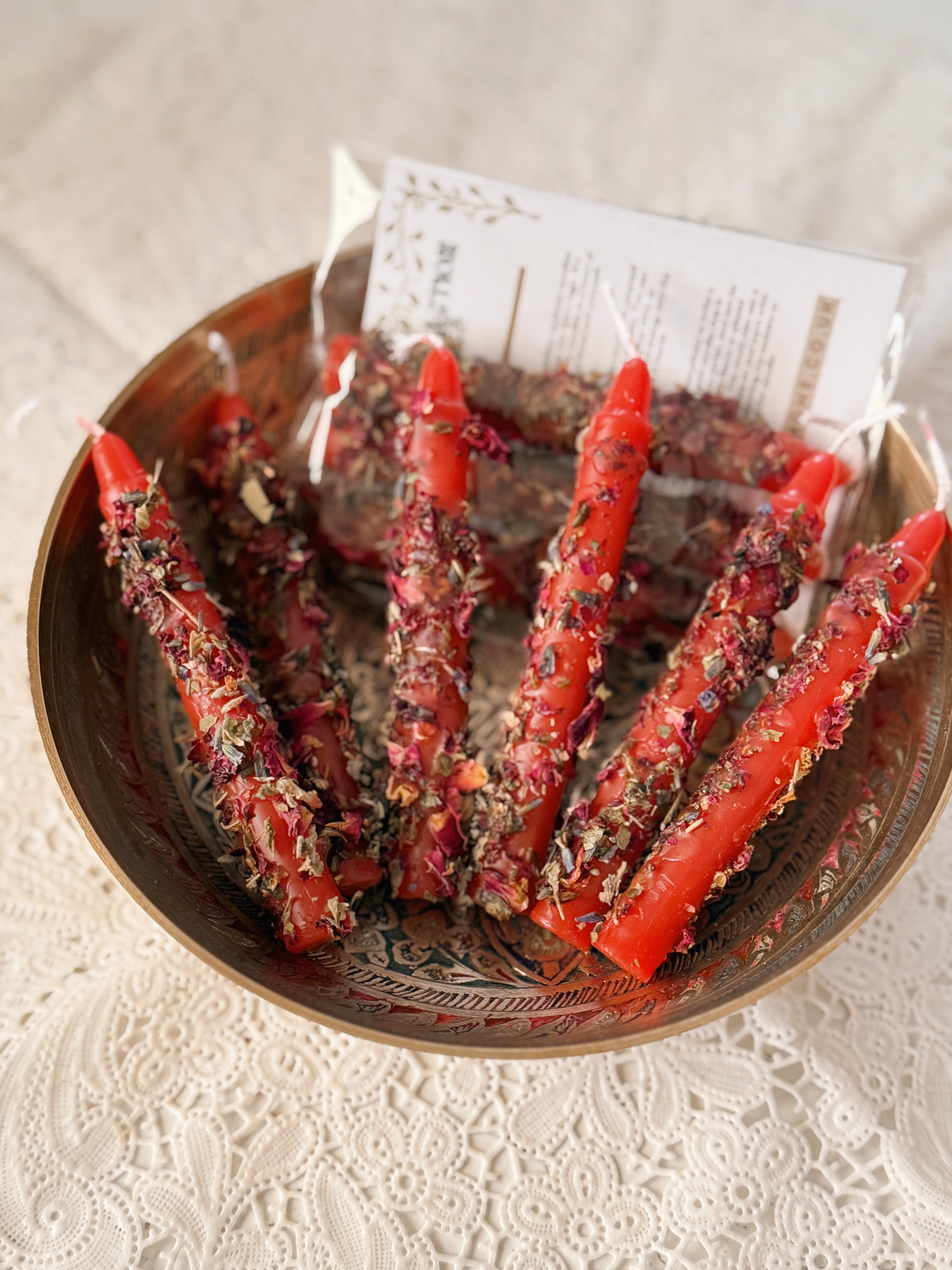 Love + Attraction Spell Candles