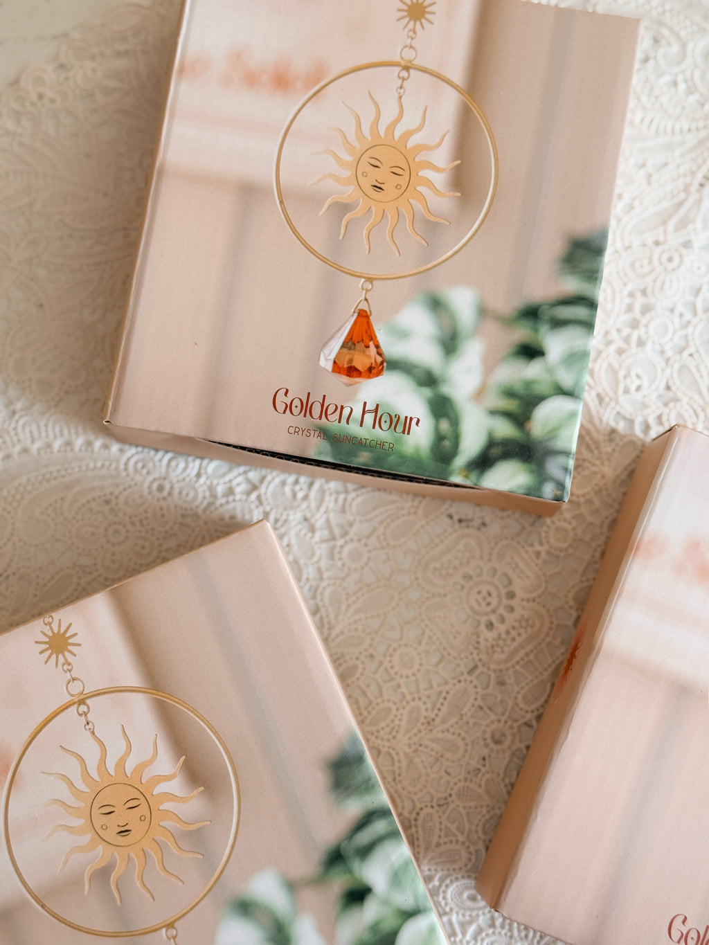 Golden Hour Crystal Suncatcher