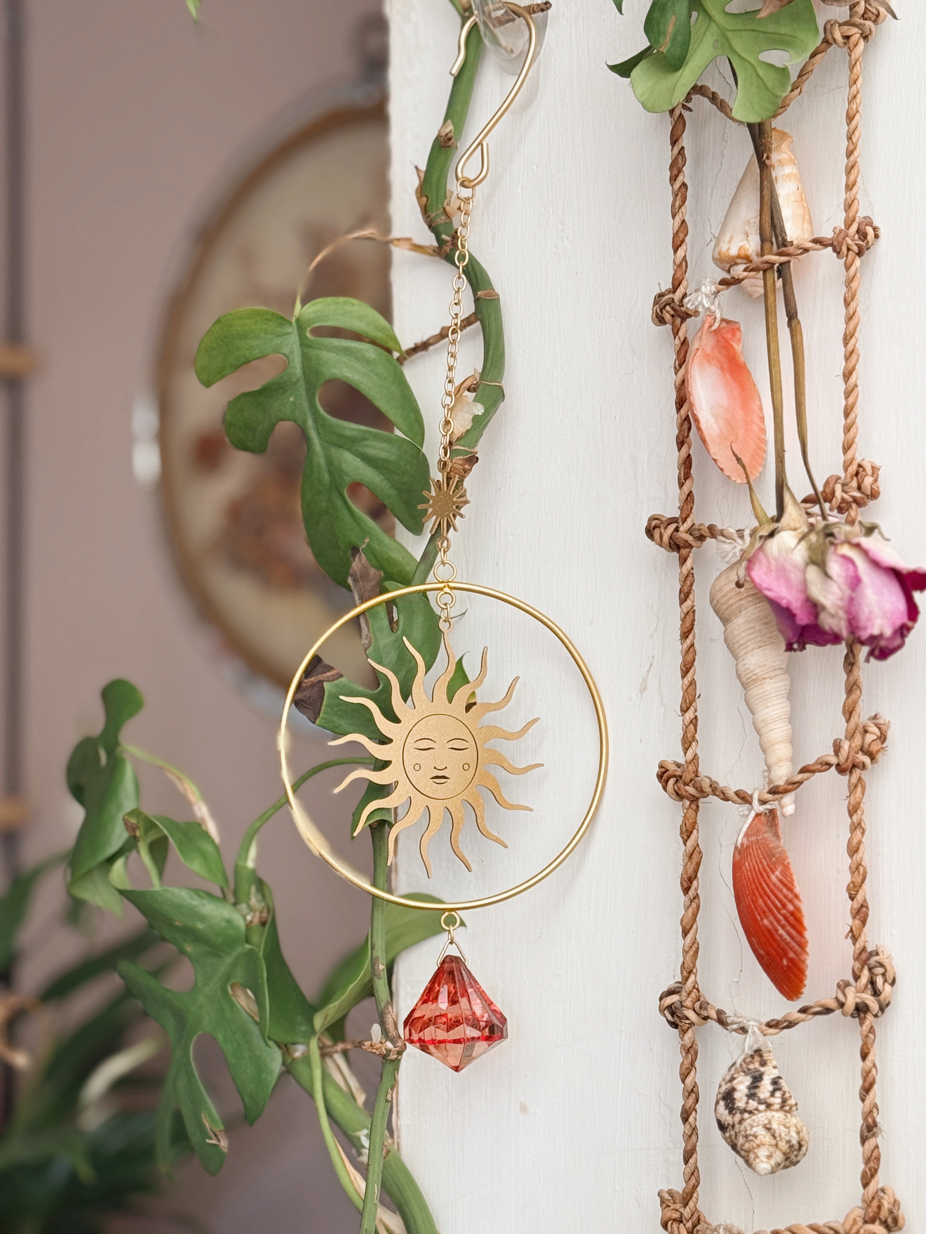 Golden Hour Crystal Suncatcher