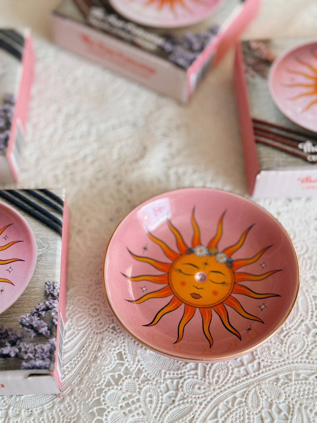 The Sun Celestial Incense Holder