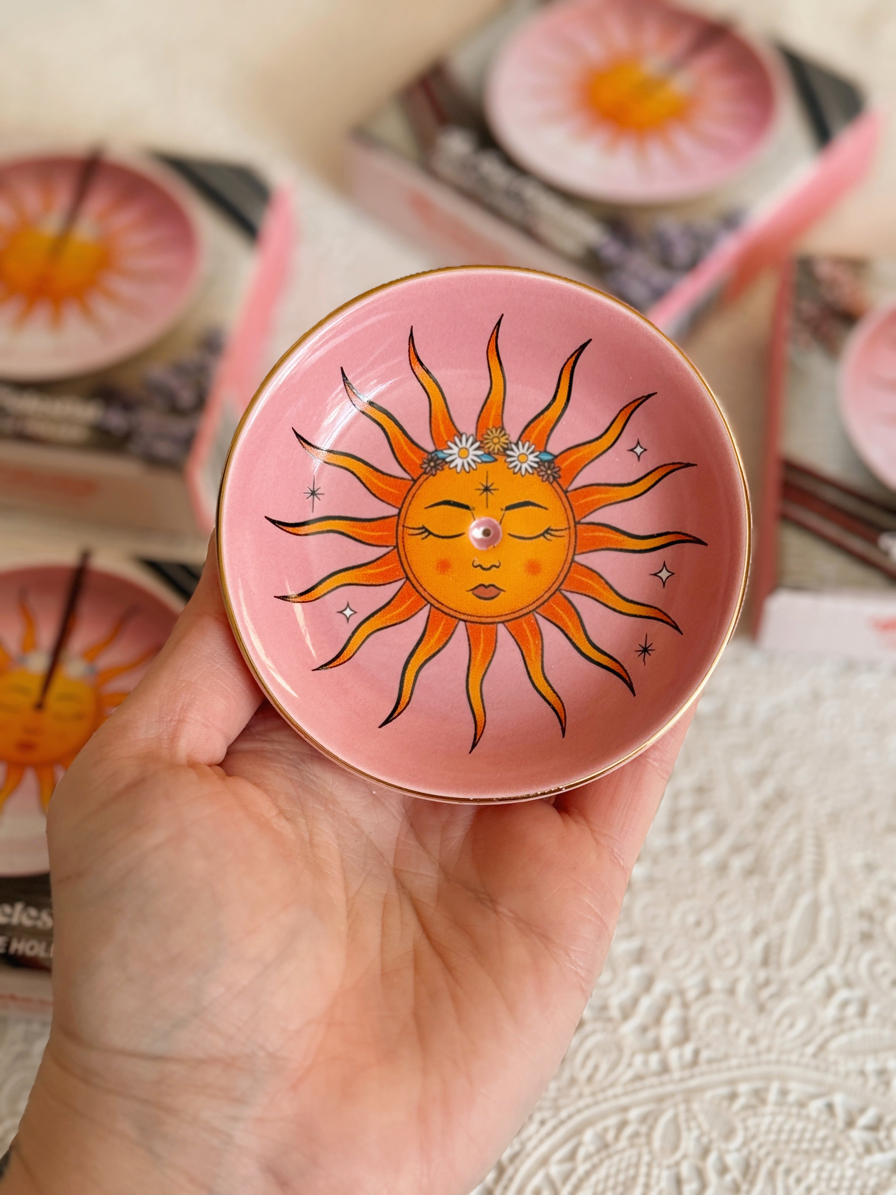 The Sun Celestial Incense Holder