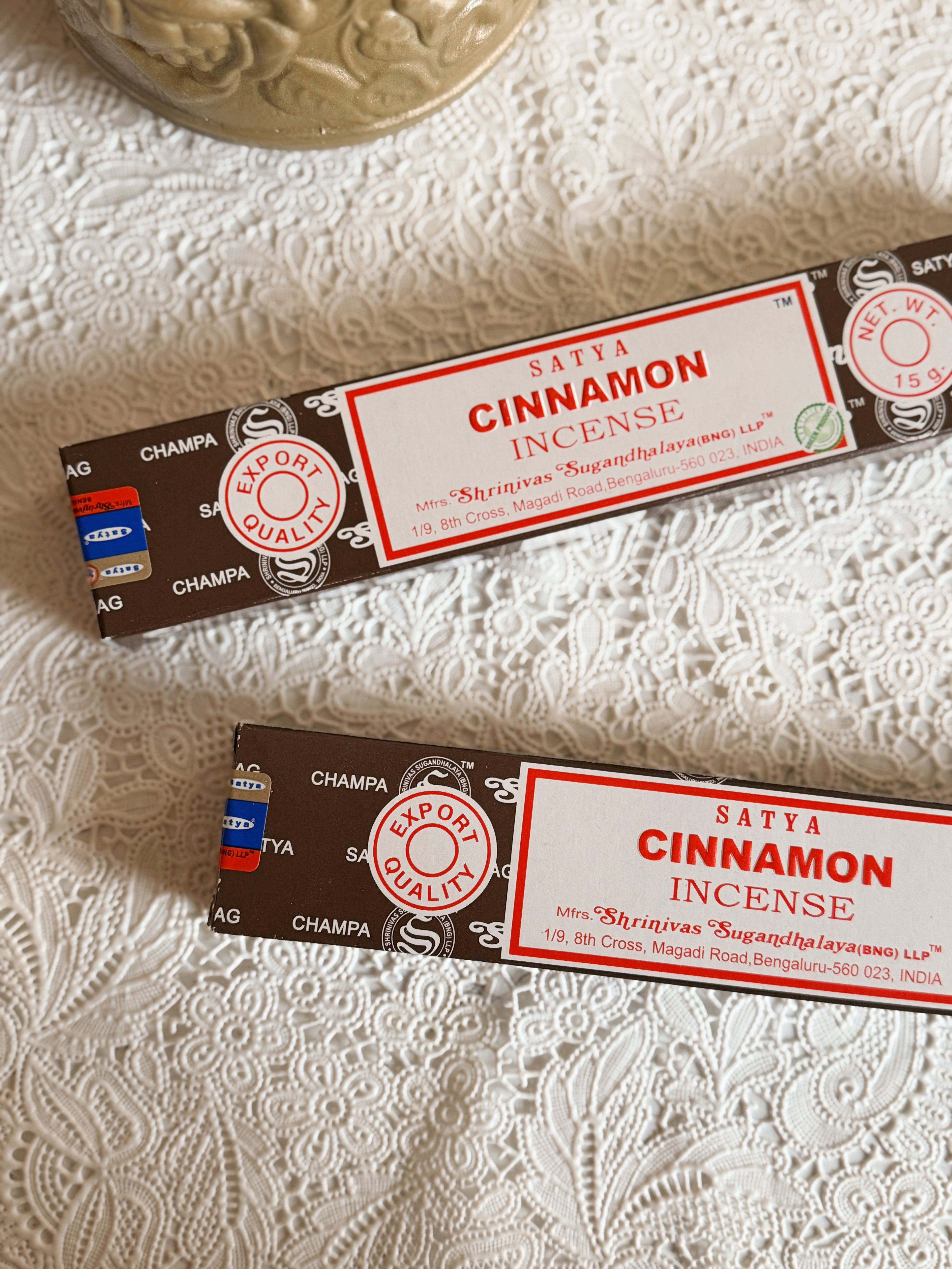 Cinnamon Satya Incense