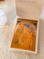 Vintage Mucha Postcard Book