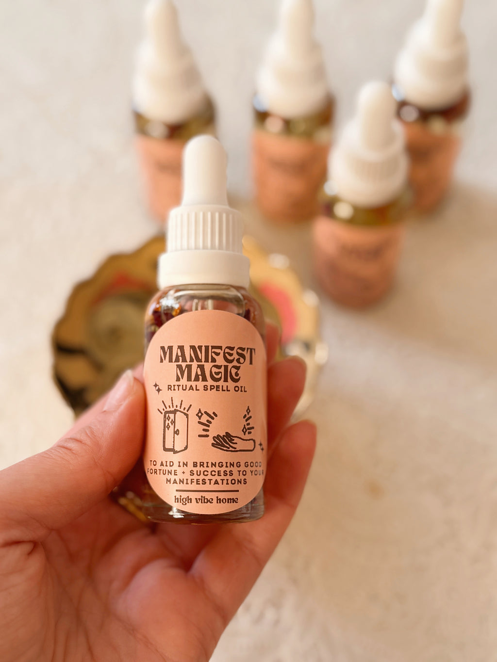 Manifest Magic Ritual Spell Oil