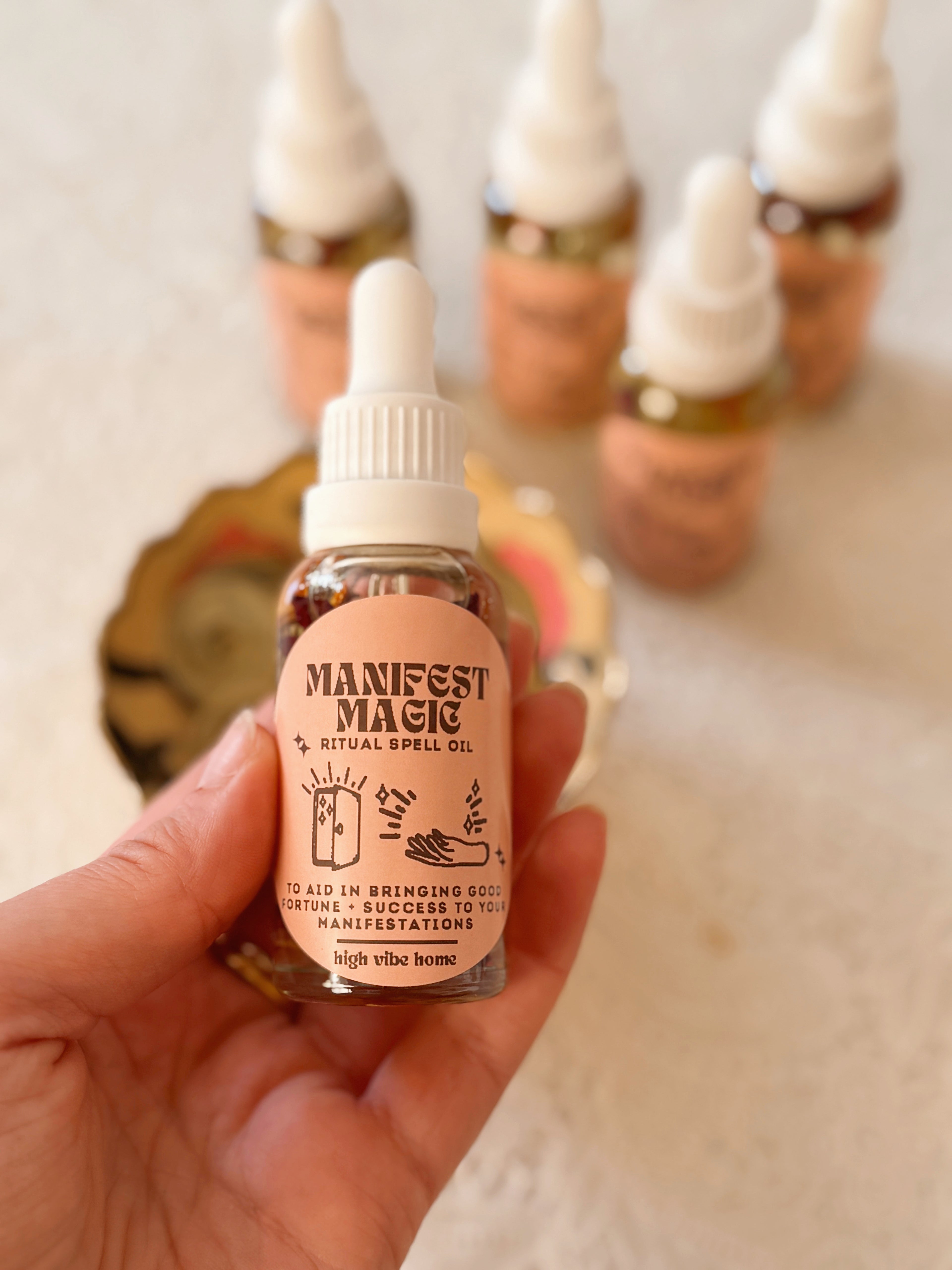 Manifest Magic Ritual Spell Oil