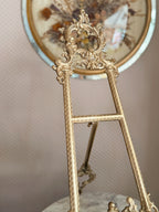 Vintage Brass Rococo Easel (UK ONLY)