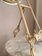 Vintage Brass Rococo Easel (UK ONLY)