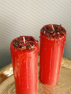 Love + Attraction Pillar Spell Candles