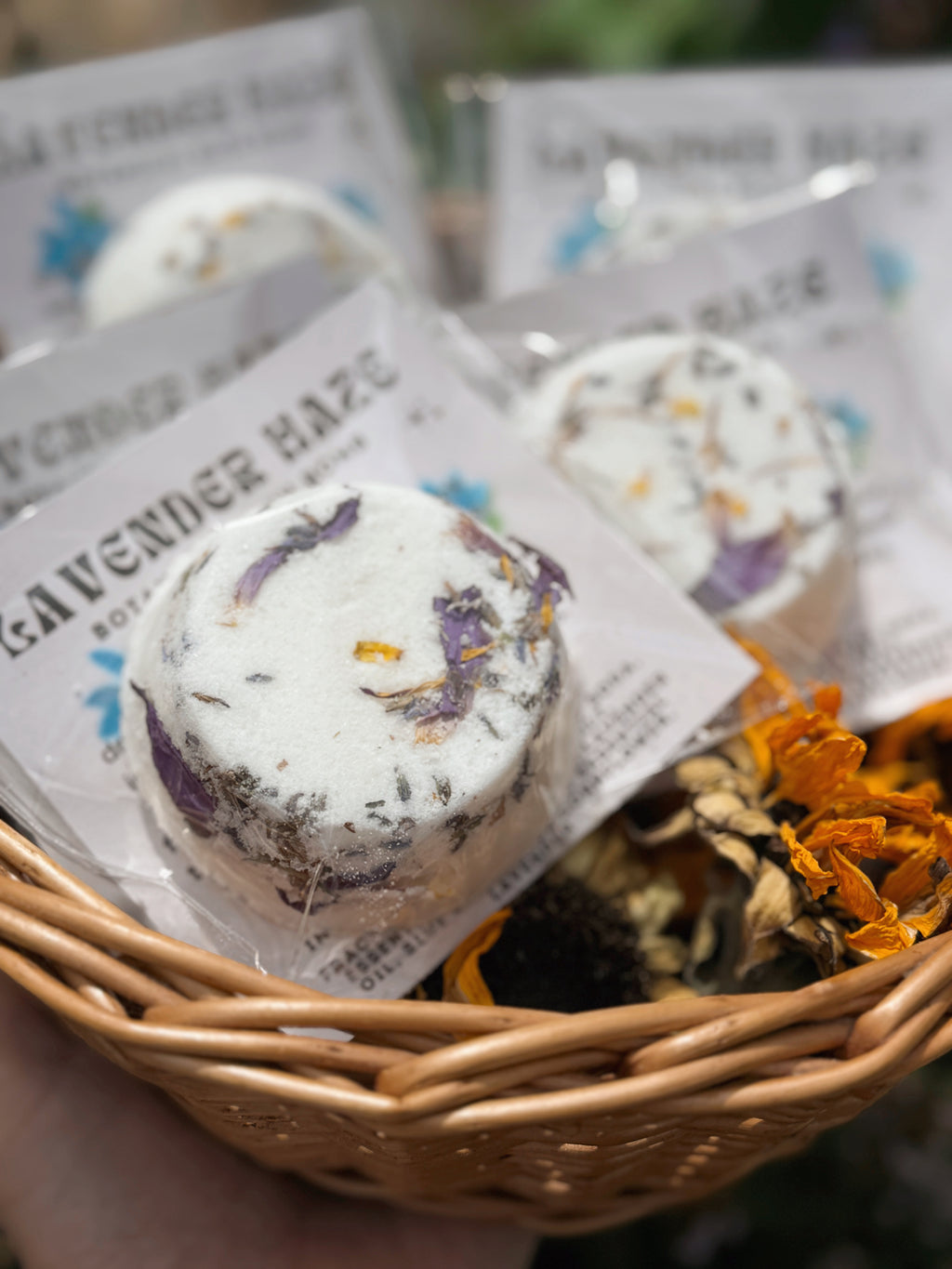 Lavender Haze Botanical Bath Bomb