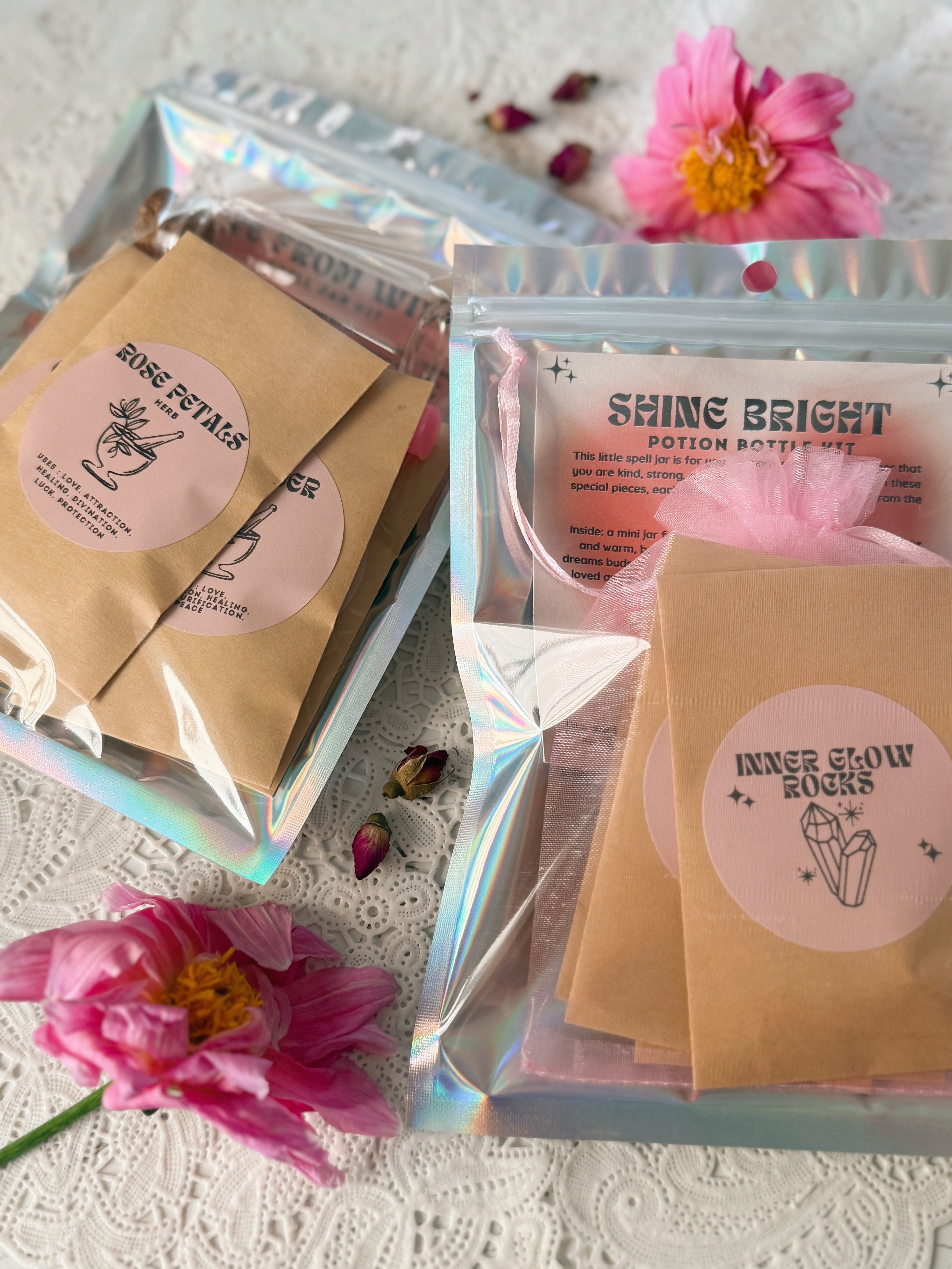Mother + Mini Self Love Spell Jar Kits