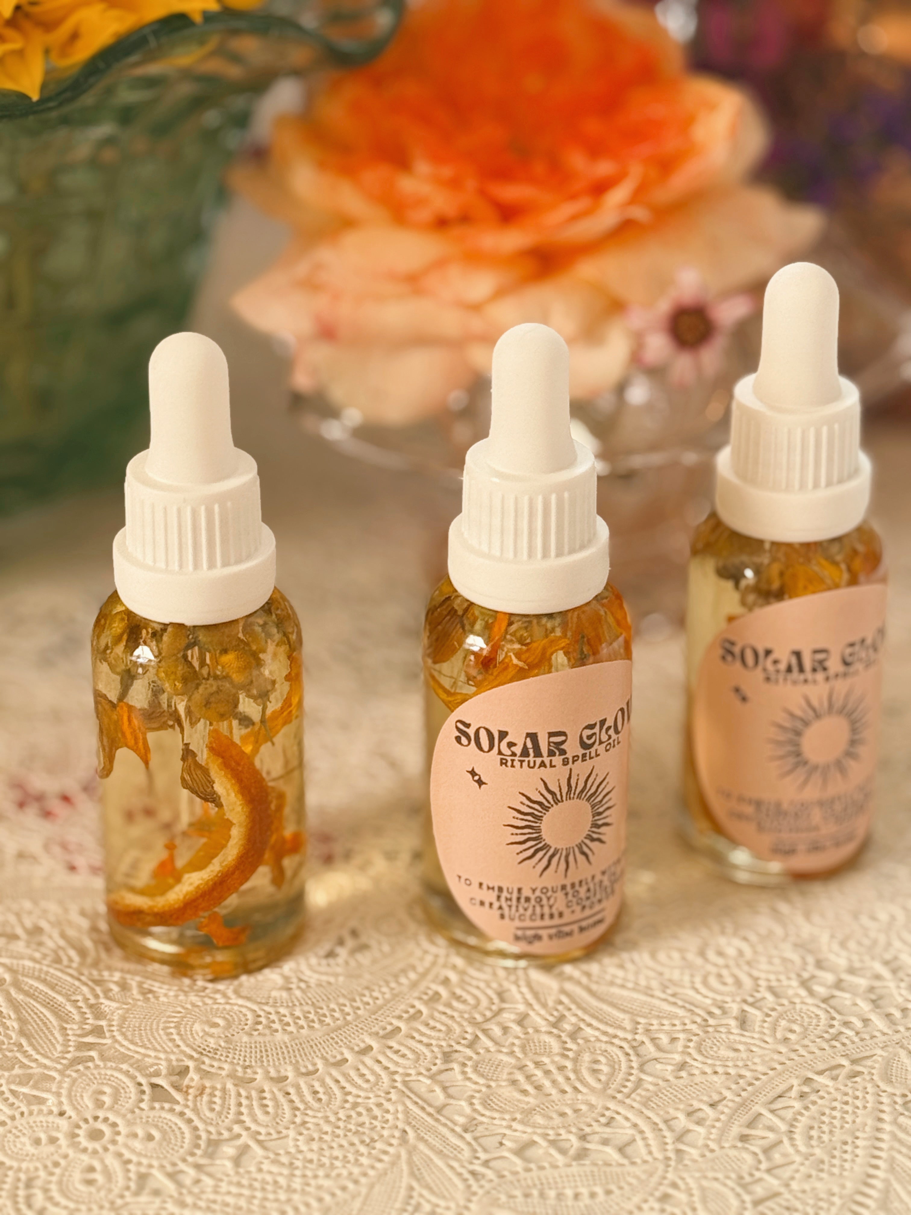 Solar Glow Ritual Spell Oil