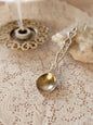 Vintage Small Brass Lovespoon