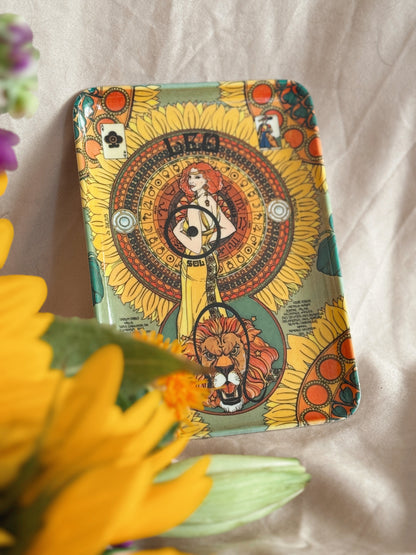 Vintage Leo Trinket Tray