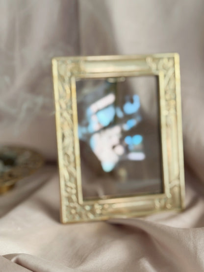 Vintage Brass Picture Frame