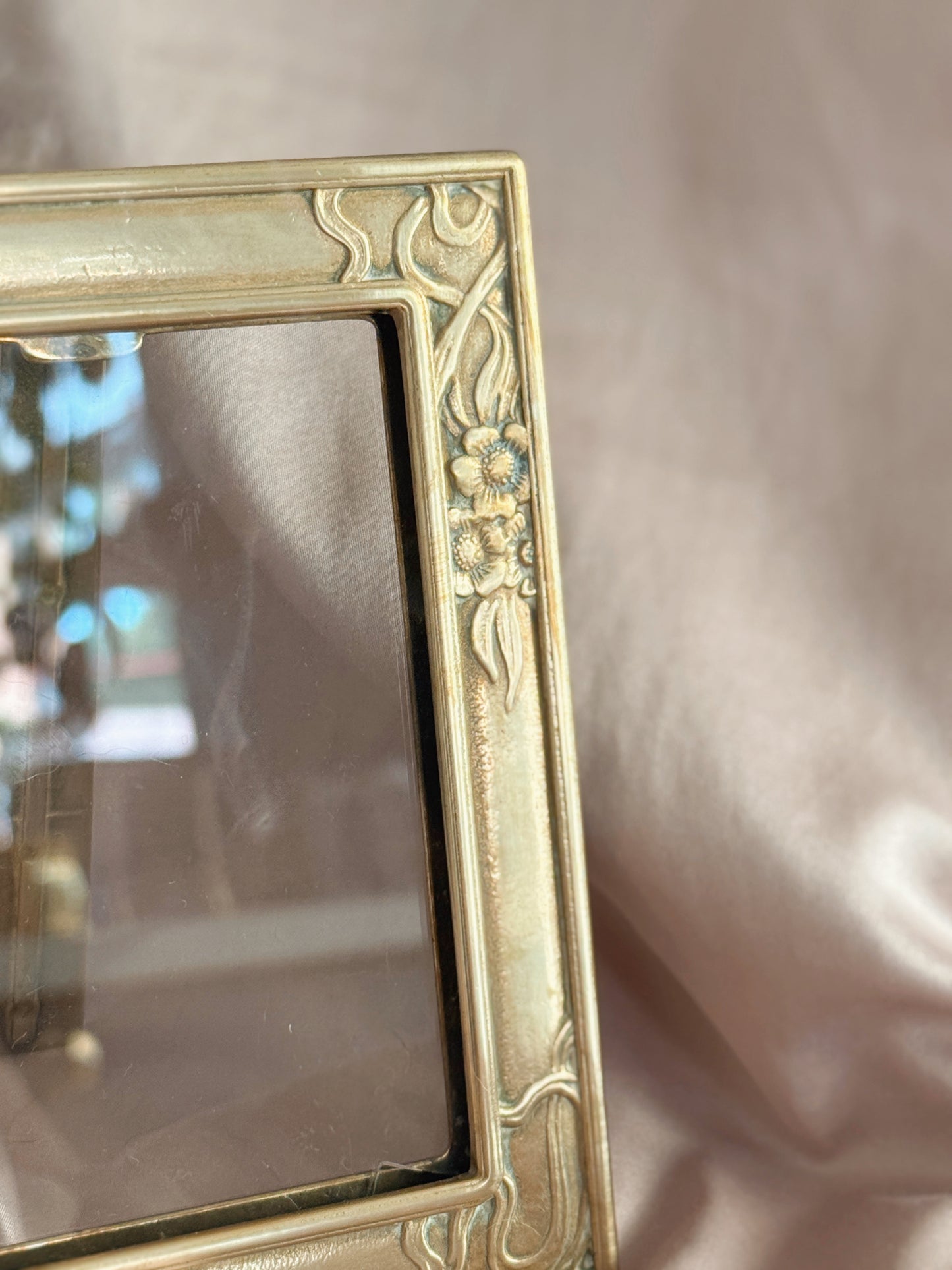Vintage Brass Picture Frame