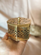 Vintage Brass Trinket Box