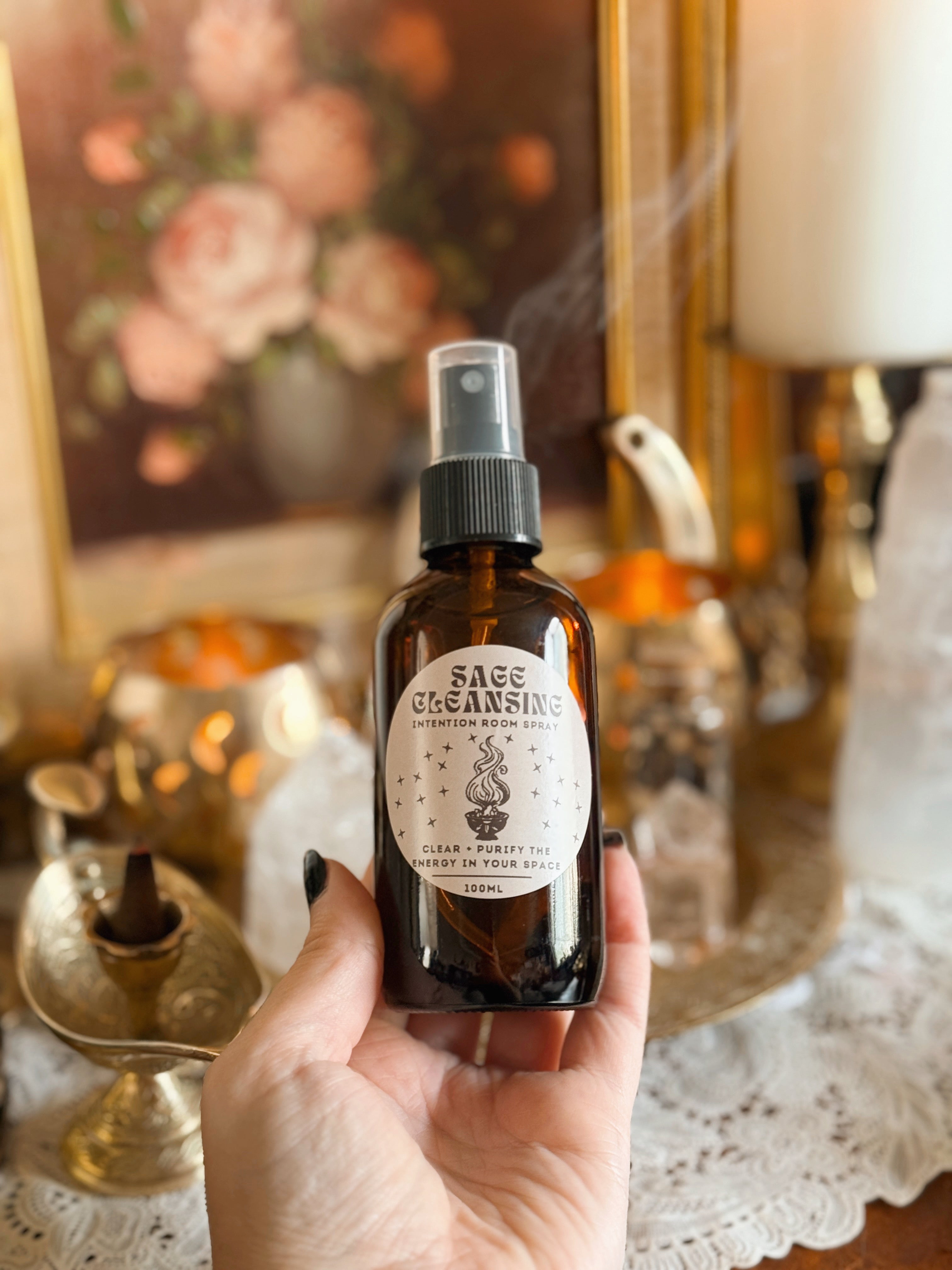 Sage Cleansing Intention Room Spray