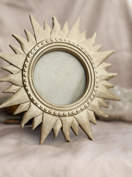 Vintage Gold Sun Frame