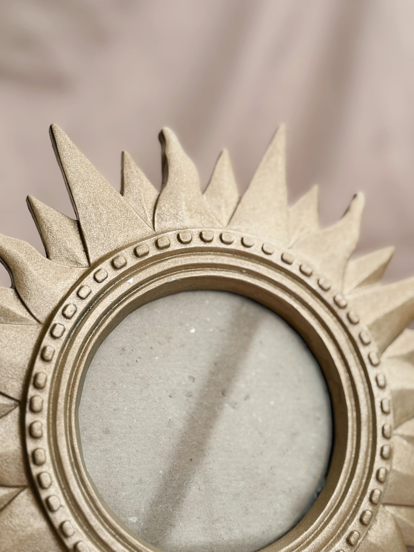 Vintage Gold Sun Frame