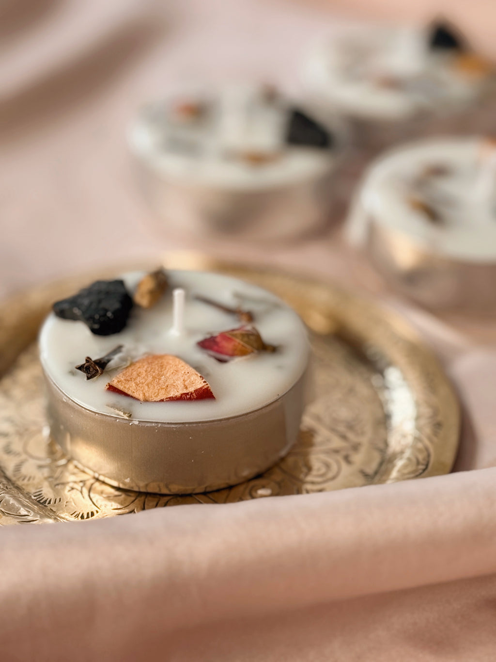 Autumn's Guard Protection Spell Tealight