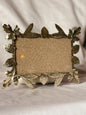 Vintage Brass Leaf Picture Frame