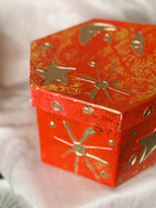 Vintage 90s Moon + Star Storage Box