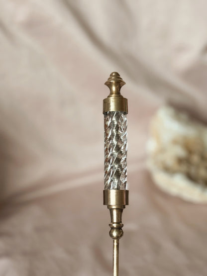 Vintage Brass Candle Snuffer