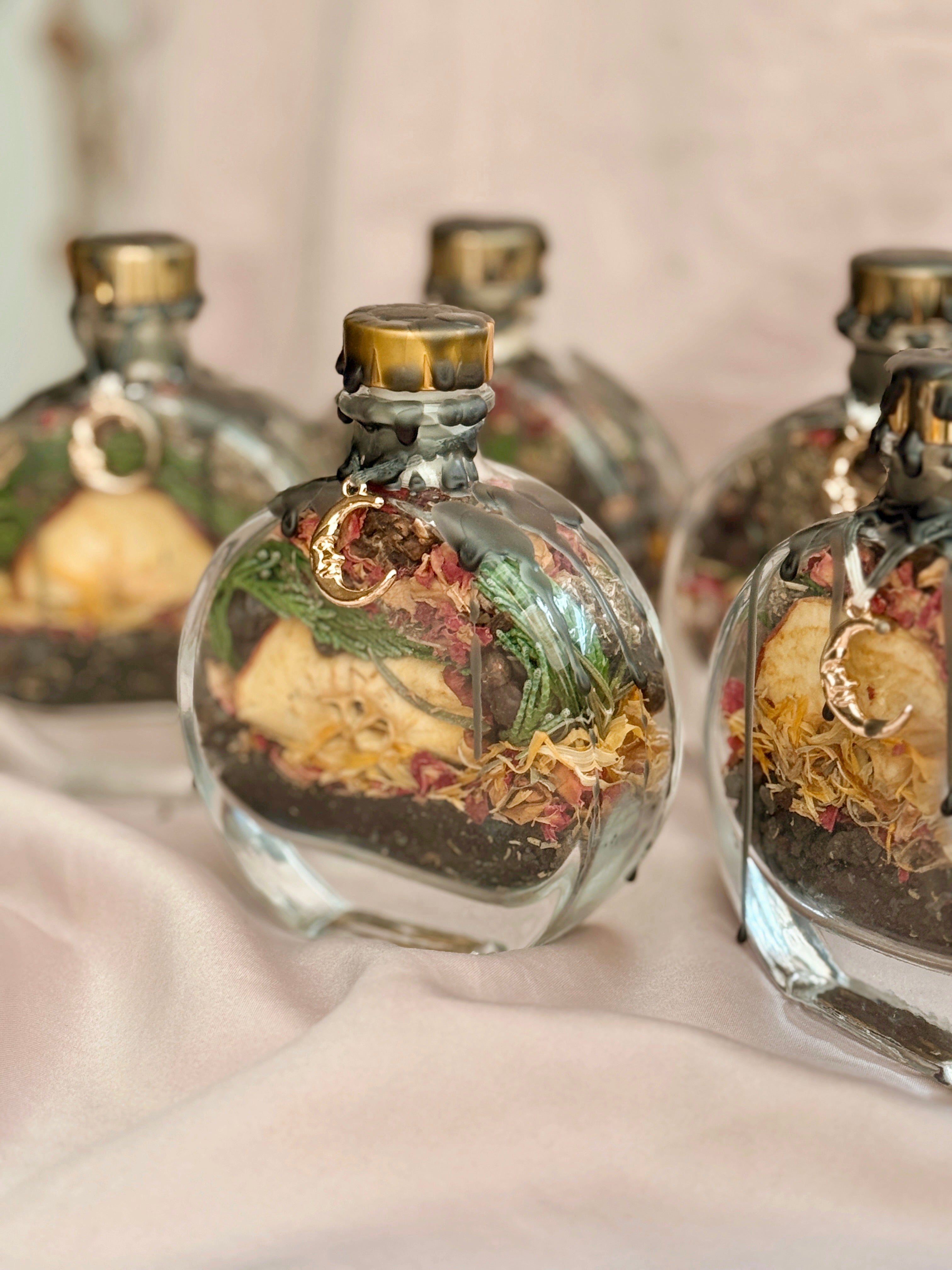Samhain Protection Spell Jars
