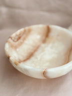 Vintage Onyx Trinket Bowl