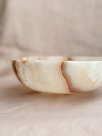 Vintage Onyx Trinket Bowl