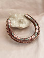 Vintage Painted Iron Horseshoe