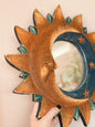 Vintage Moon + Sun Wall Mirror (UK ONLY)