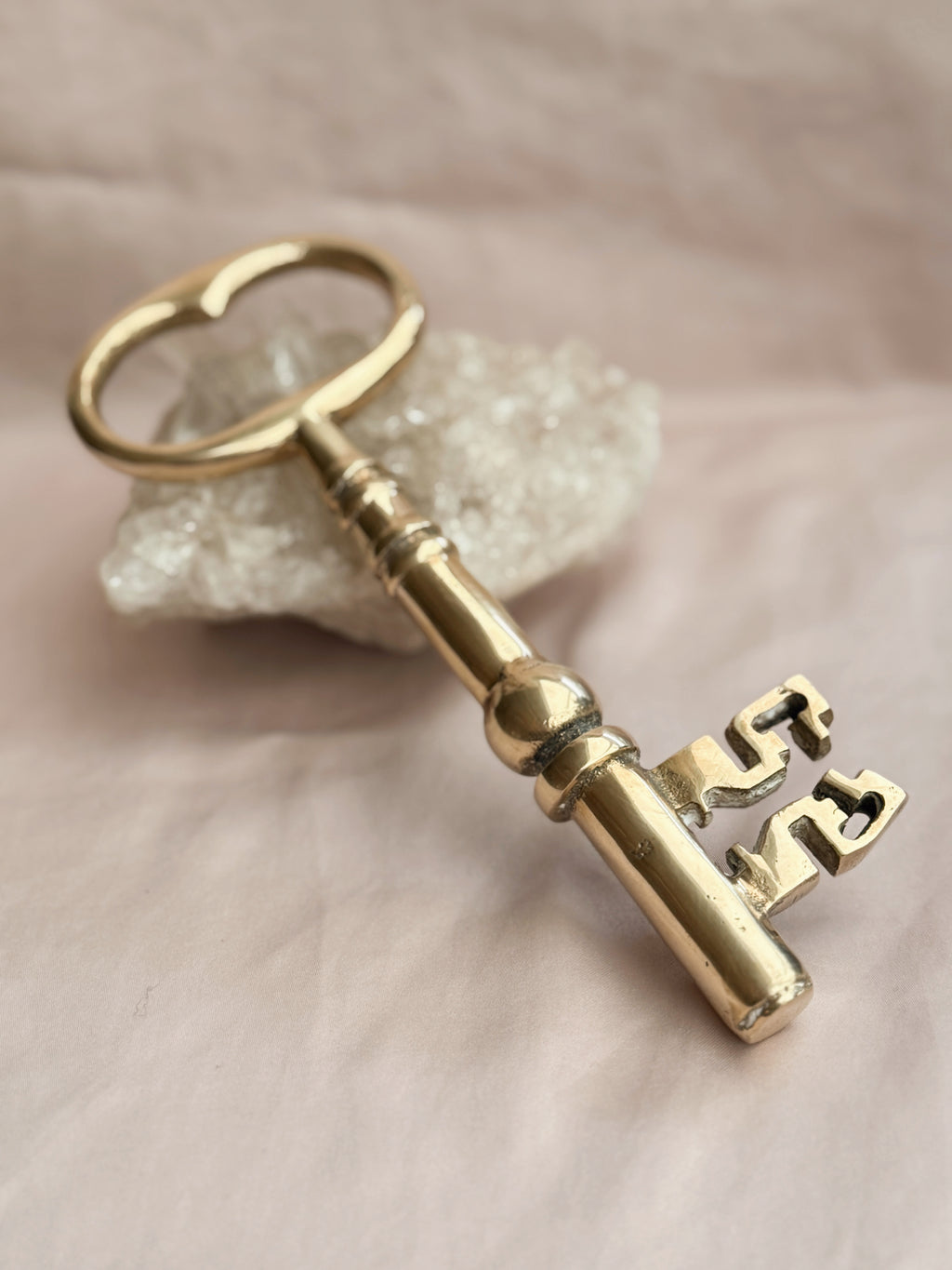 Vintage Large Brass Key