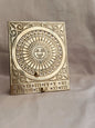 Vintage Brass Sun Perpetual Calendar