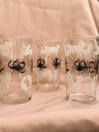Vintage Zodiac Glasses (UK ONLY)