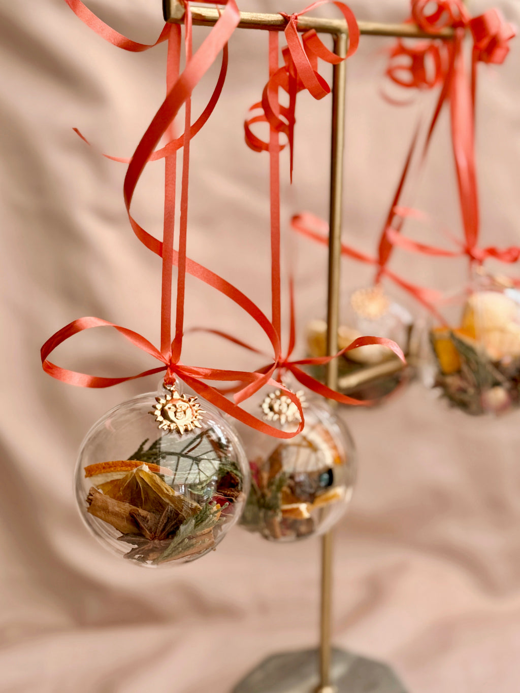 Yule Blessings Witch's Ball